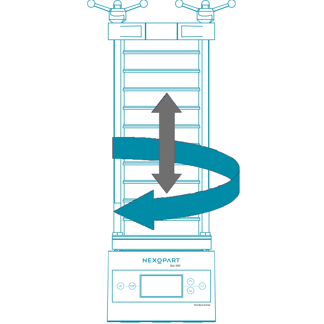 3D-Siebung mit NEXOPART | © NEXOPART