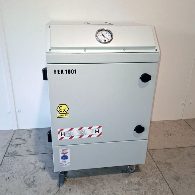 Evo vacuum cleaner FEX 1001: New name. Proven performance.